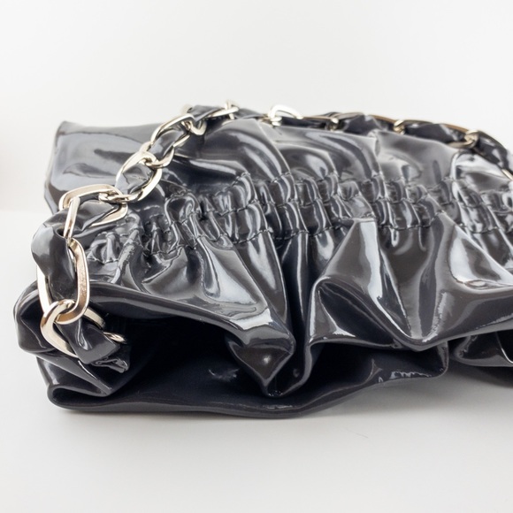 Stuart Weitzman Patent Leather Shoulder Bag - Picture 7 of 16